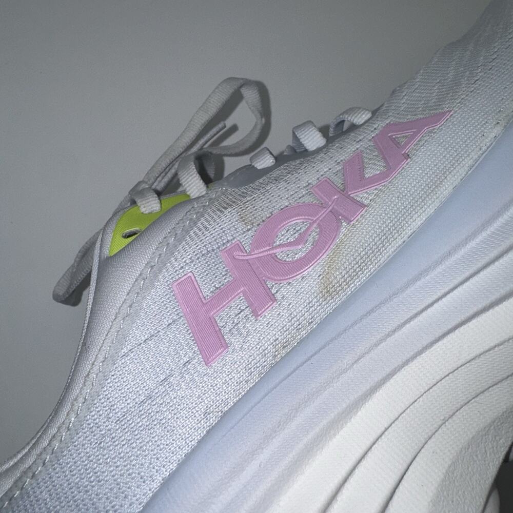 HOKA Bondi 8 Sea Ice Pink Twilight Women’s 9.5B Running Shoes 1127952 SCP - Picture 14 of 16
